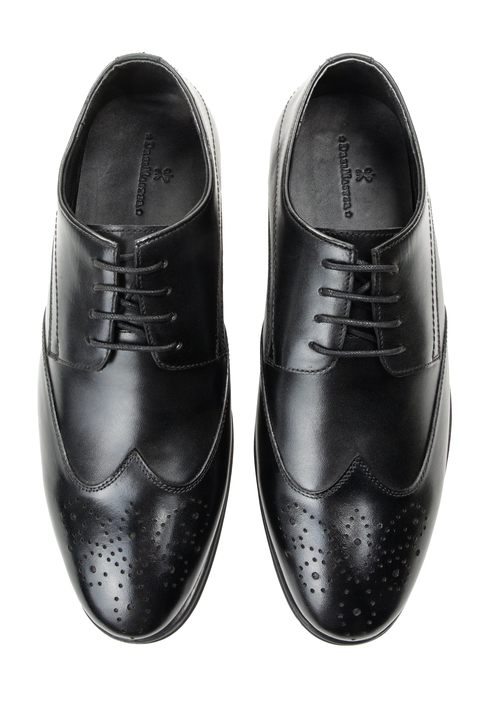 DreiMaster Klassik Herren Klassische Schnürschuhe