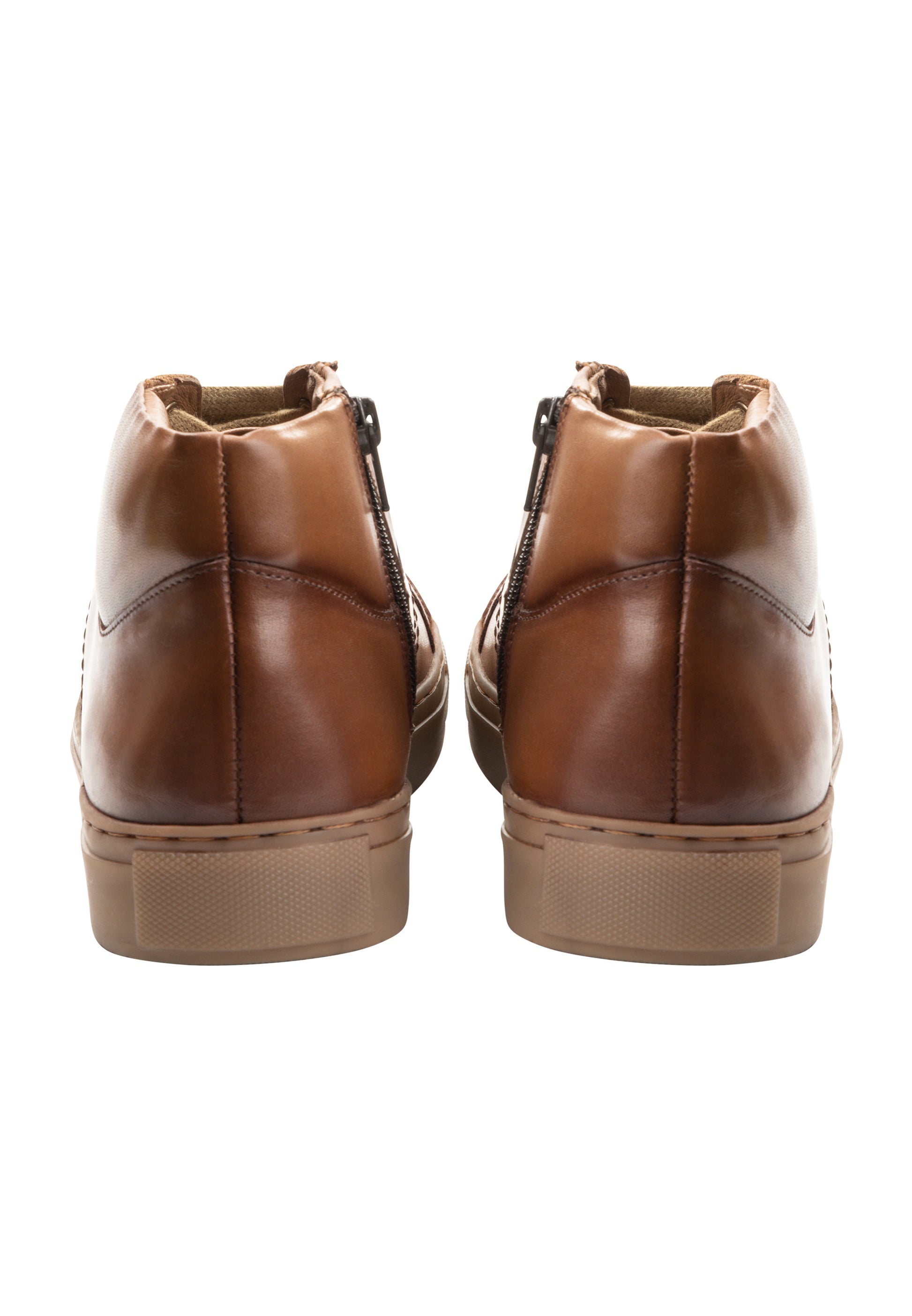 DreiMaster Klassik męskie sznurowane buty za kostkę