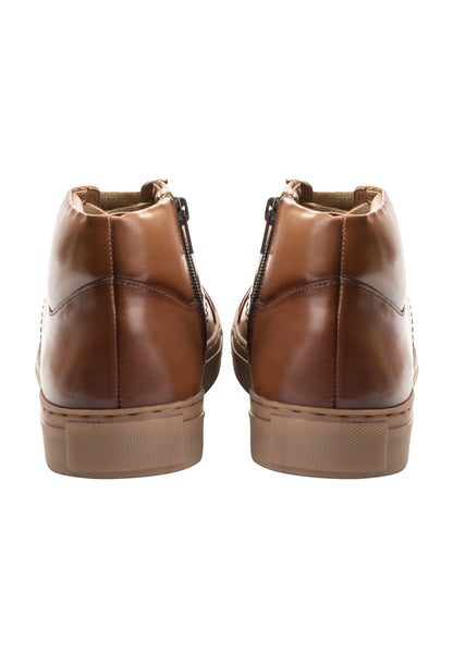 DreiMaster Klassik męskie sznurowane buty za kostkę