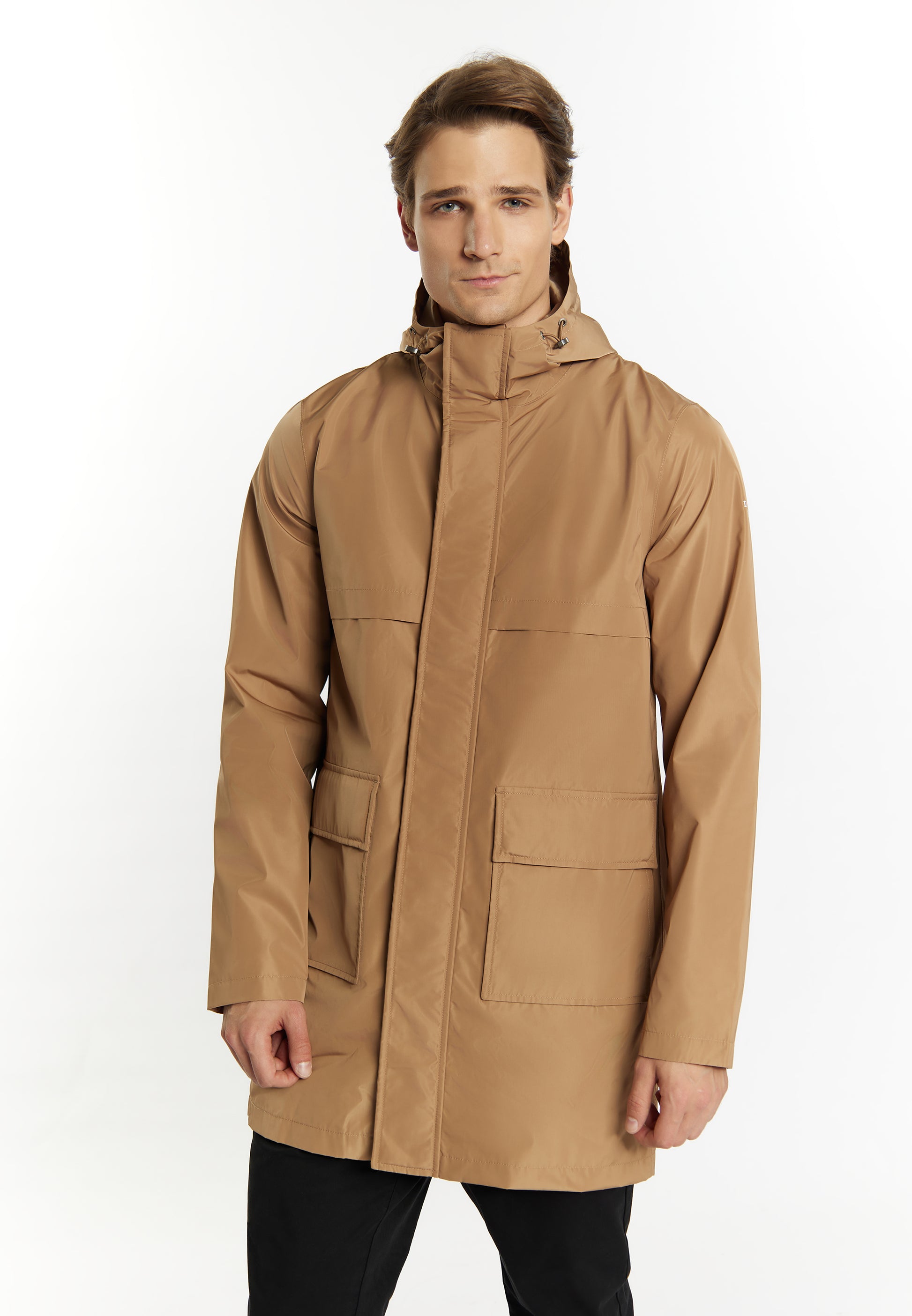 Dreimaster Maritim Herren Regenparka aus recycelten Materialien