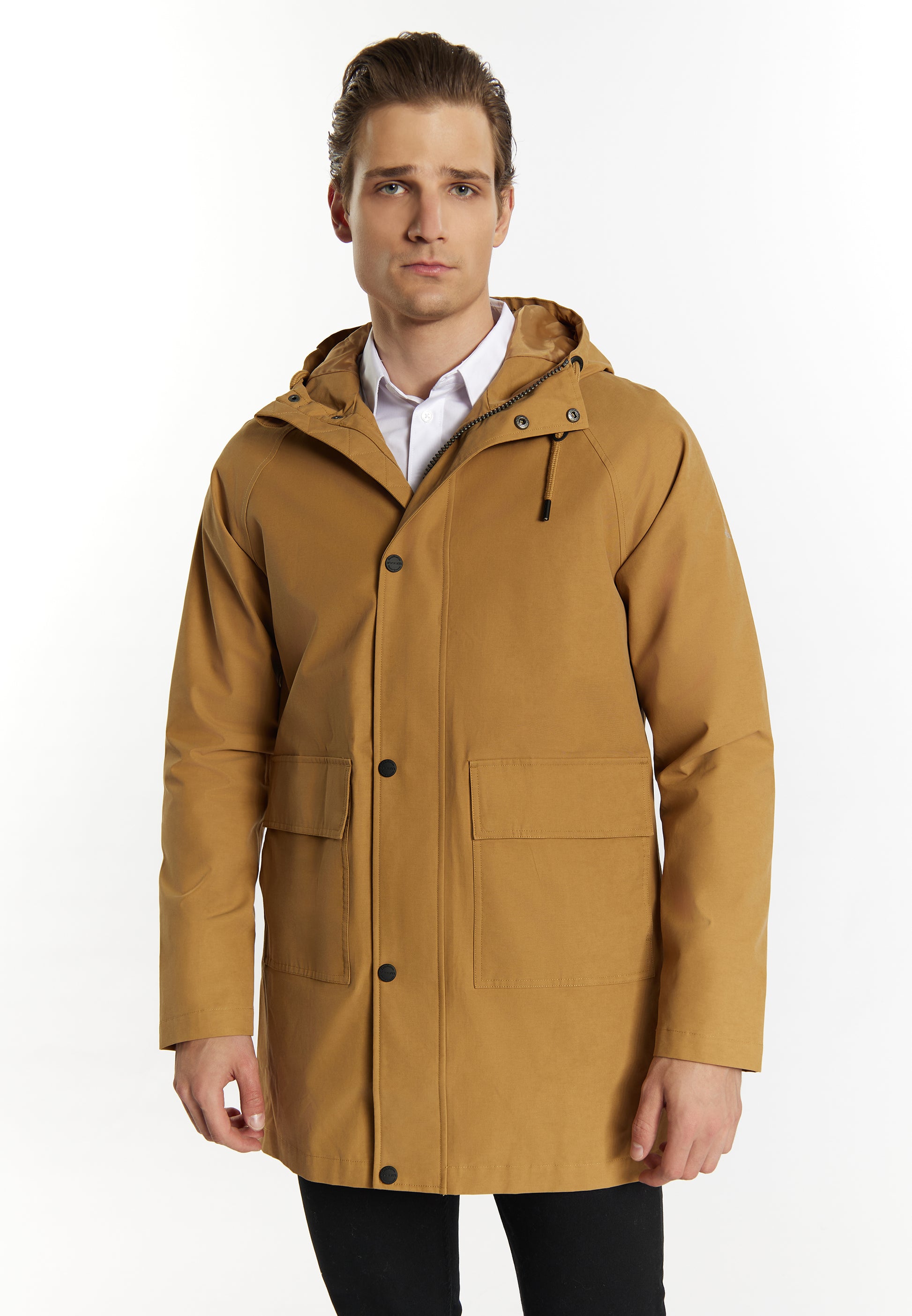 Dreimaster Klassik Men's Rain Parka - Schmuddelwedda Shop