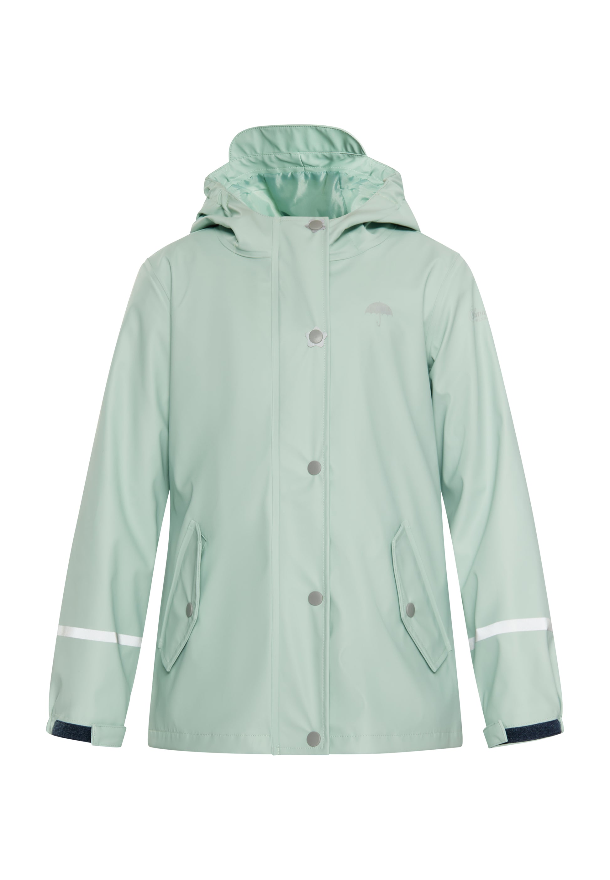 Schmuddelwedda Regenjacke aus recyceltem Material gefertigt