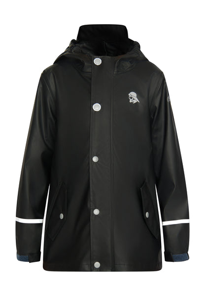 Regenjacke aus recyceltem Material
