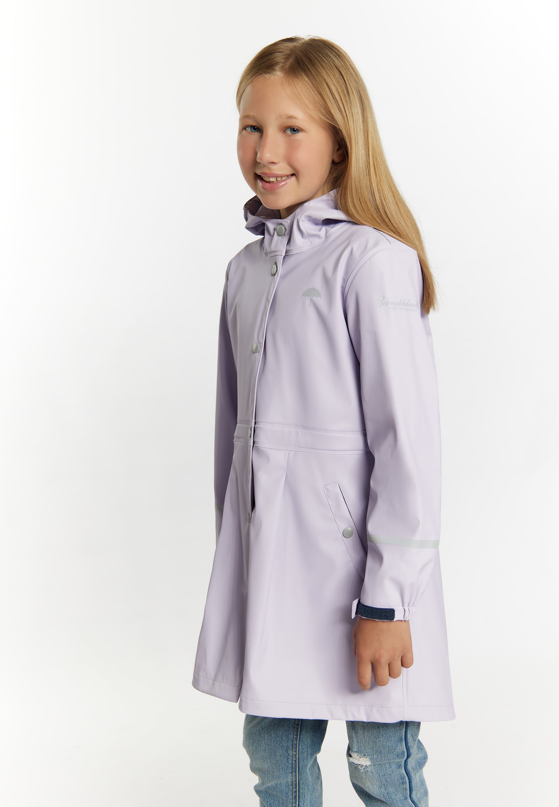 Regenmantel aus recyceltem Polyester
