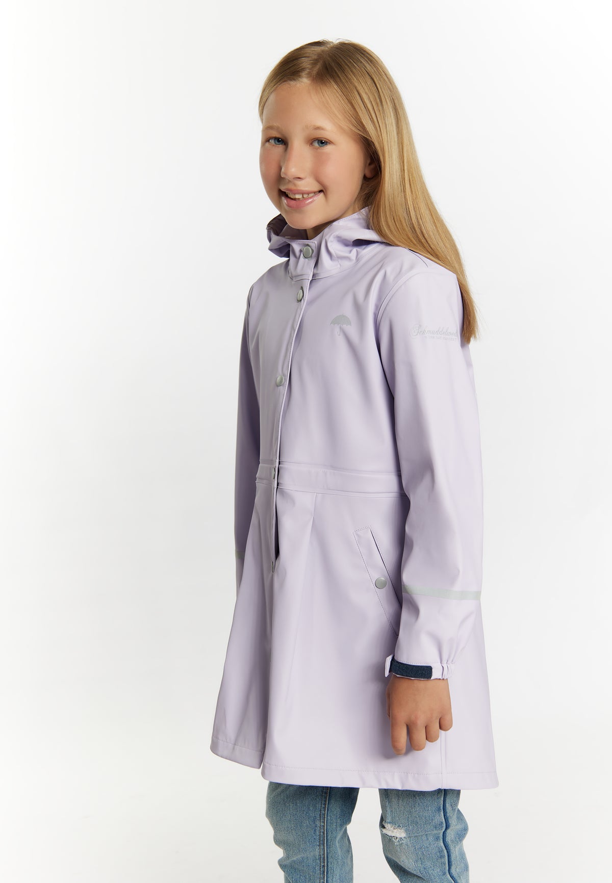 Schmuddelwedda Girls' Regenmantel aus recyceltem Polyester
