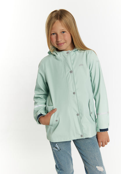 Schmuddelwedda Regenjacke aus recyceltem Material gefertigt