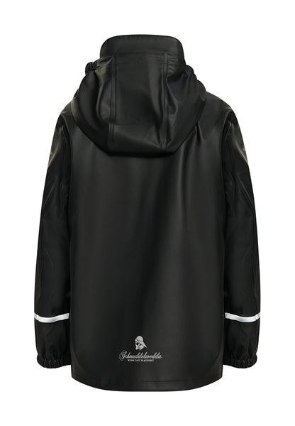 Regenjacke aus recyceltem Material