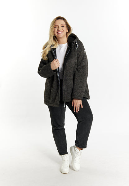 Strickfleecejacke