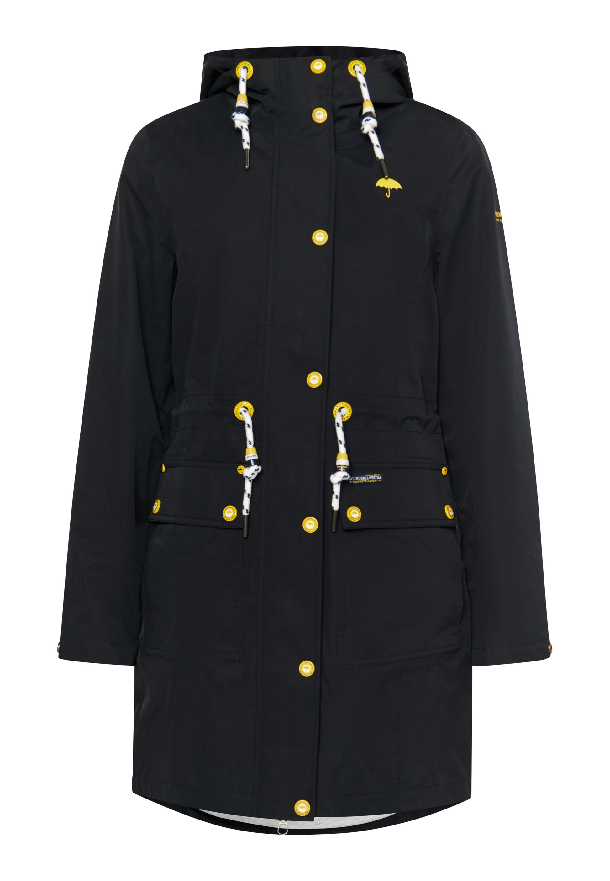 Schmuddelwedda damska parka przeciwdeszczowa