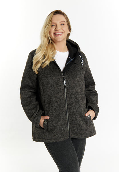 Strickfleecejacke