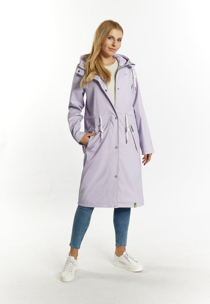 Schmuddelwedda Damen-Regenmantel aus recyceltem Polyester