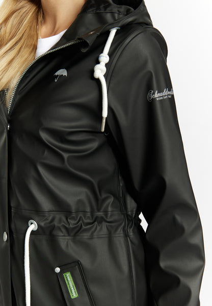 Schmuddelwedda płaszcz przeciwdeszczowy damski wykonany z recyklingowanego poliestru