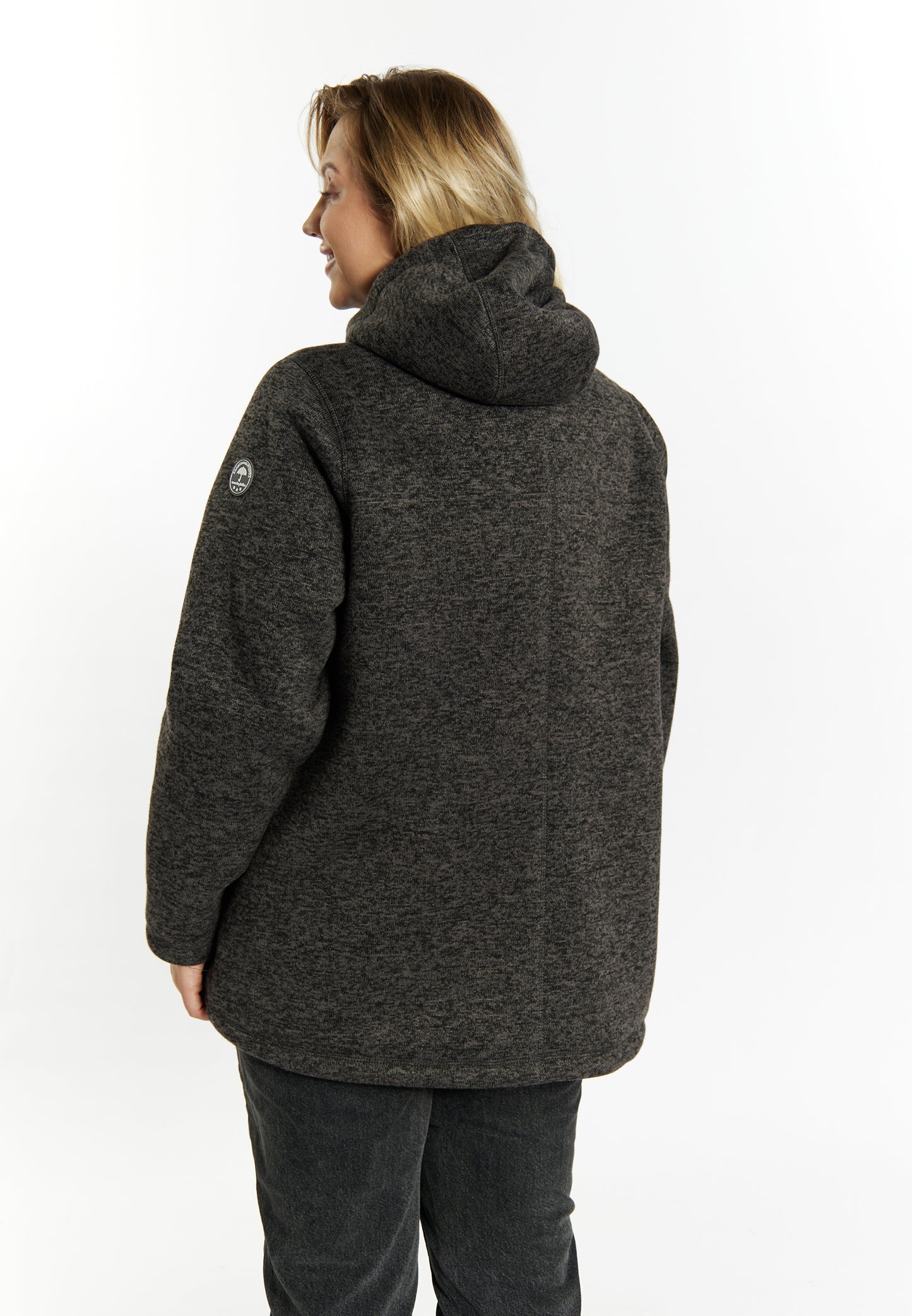 Strickfleecejacke