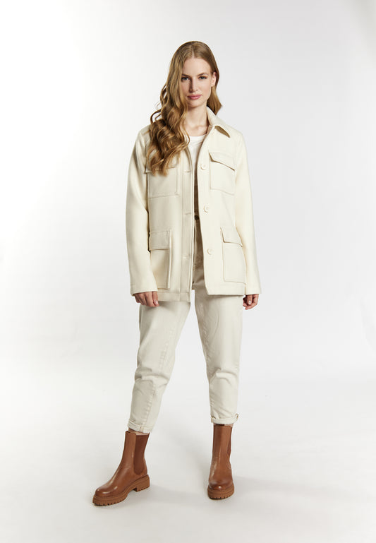 DreiMaster Vintage Women's Übergangsjacke aus Wollgemisch imane