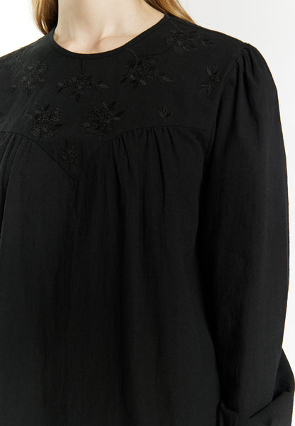 DreiMaster Vintage Damen-Langarmbluse