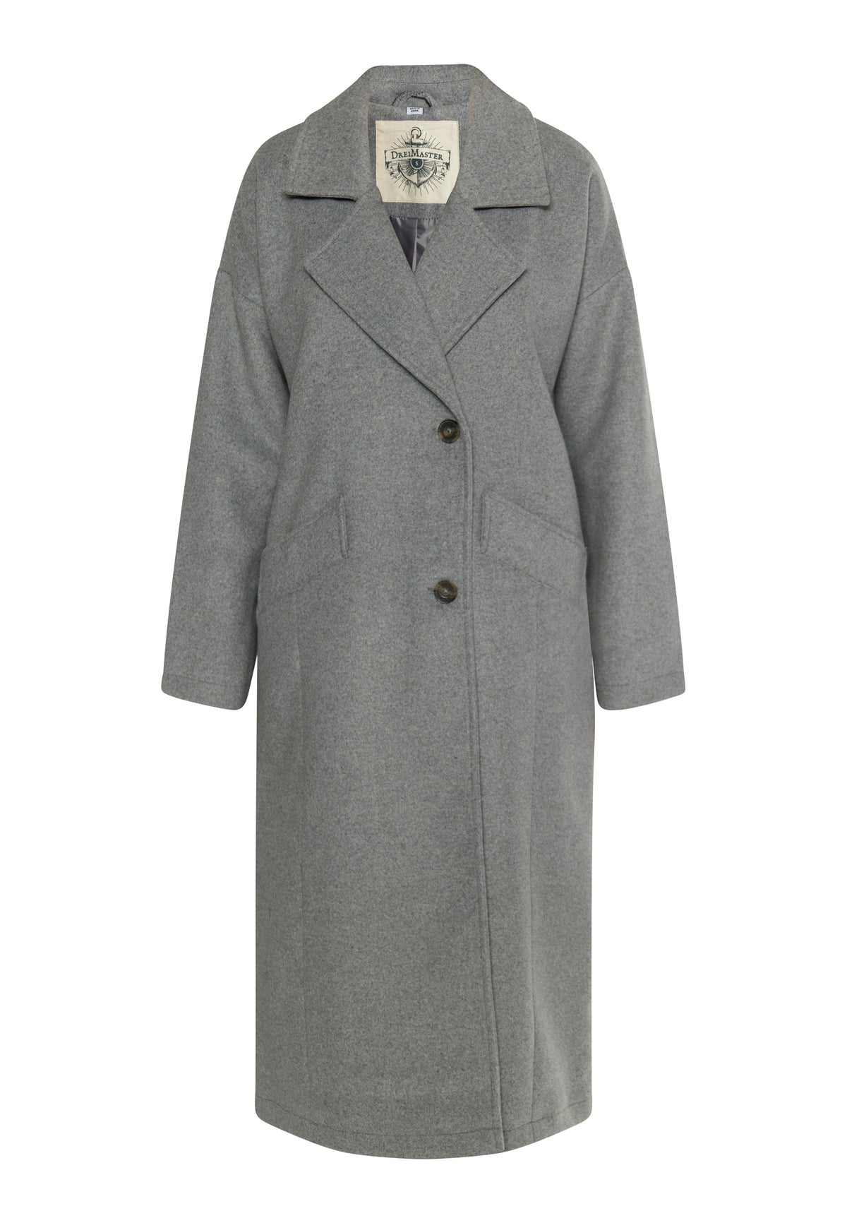 DreiMaster Vintage Women's Übergangsmantel aus Wollgemisch
