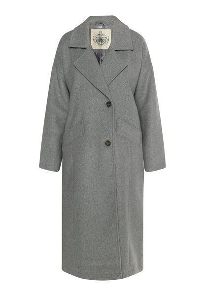 DreiMaster Vintage Women's Übergangsmantel aus Wollgemisch