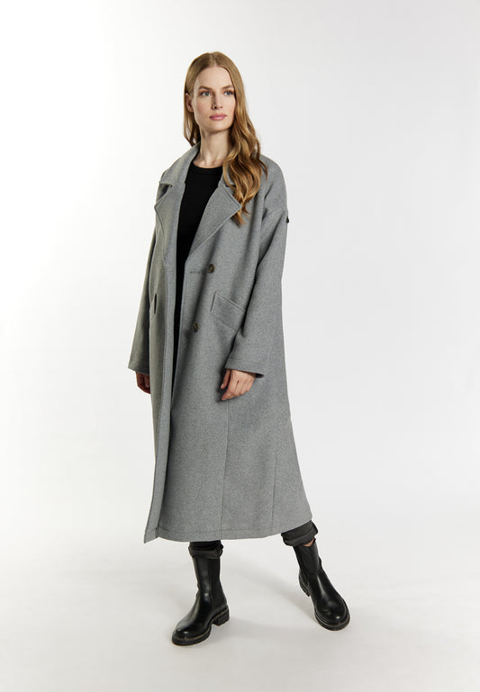 DreiMaster Vintage Women's Übergangsmantel aus Wollgemisch