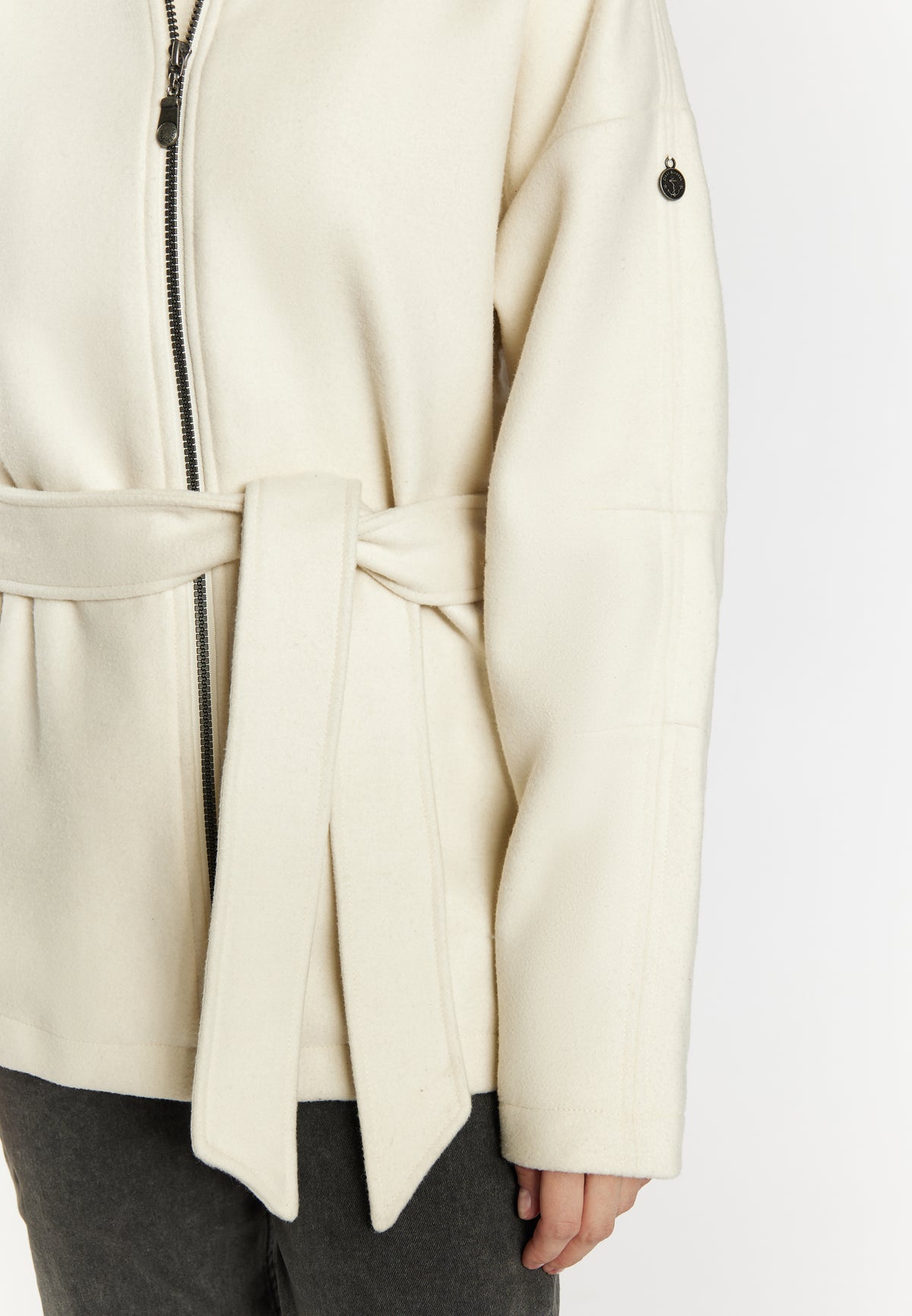 DreiMaster Vintage Women's Übergangsjacke aus Wollgemisch