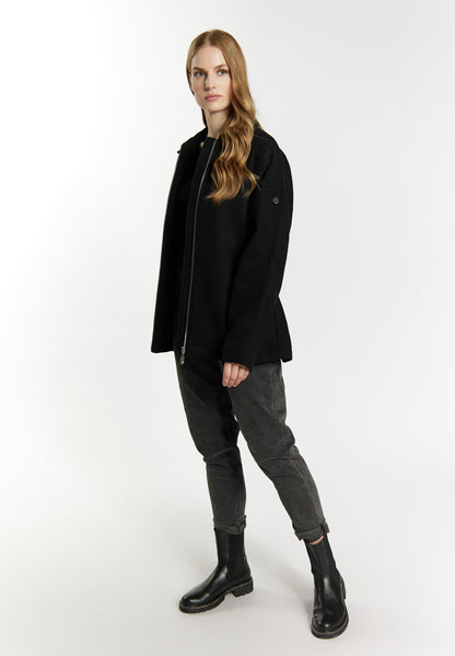 Dreimaster Vintage Damen-Übergangsjacke aus einer Wollmischung