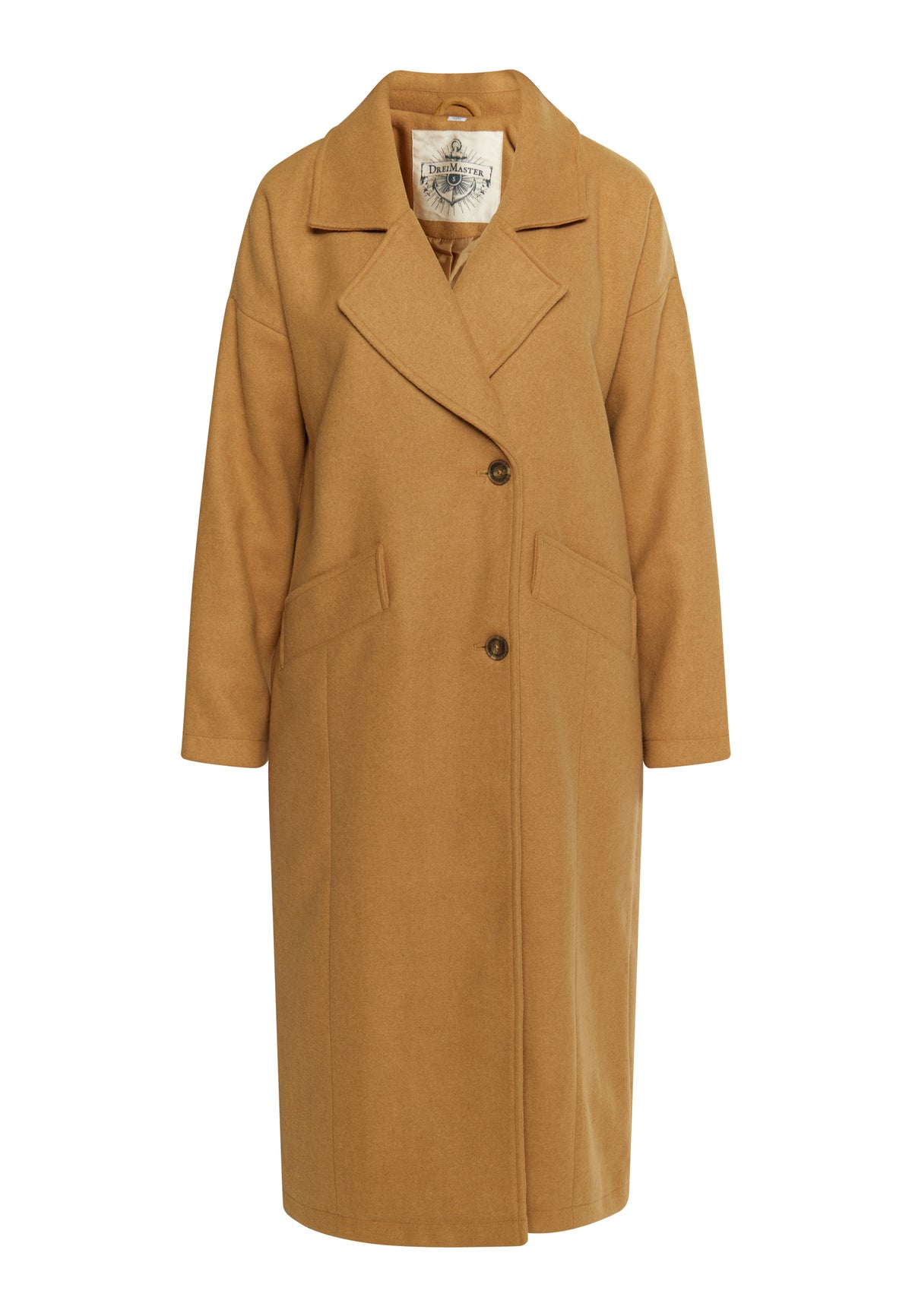 DreiMaster Vintage Women's Übergangsmantel aus Wollgemisch