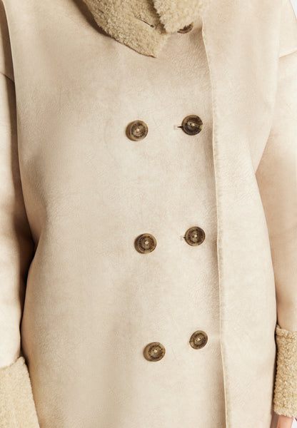 Jacke aus Fellimitat