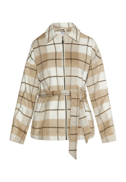 DreiMaster Vintage Women's Übergangsjacke mit Karomuster