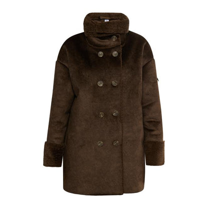 Jacke aus Fellimitat