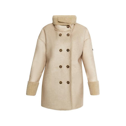 Jacke aus Fellimitat