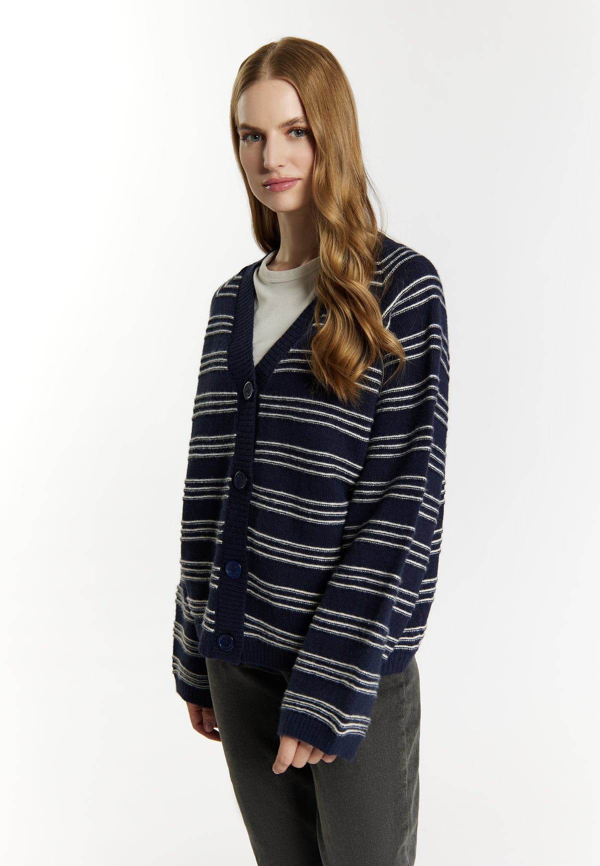 DreiMaster Vintage Damen-Strickjacke Imane