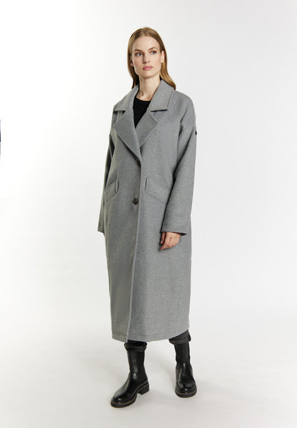 DreiMaster Vintage Women's Übergangsmantel aus Wollgemisch