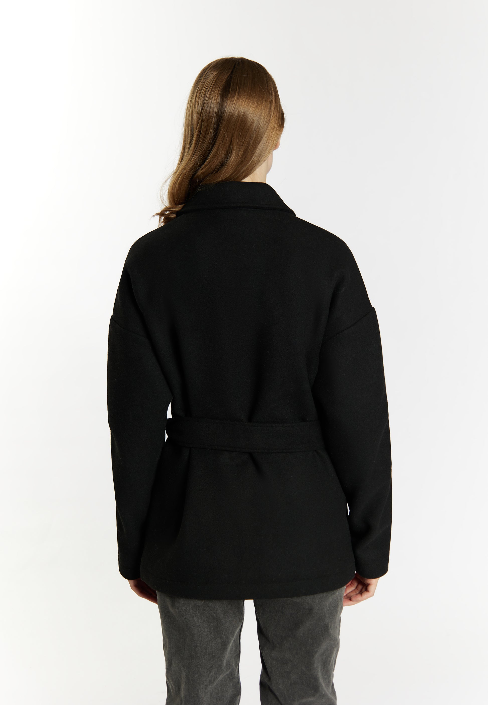 Dreimaster Vintage Damen-Übergangsjacke aus einer Wollmischung