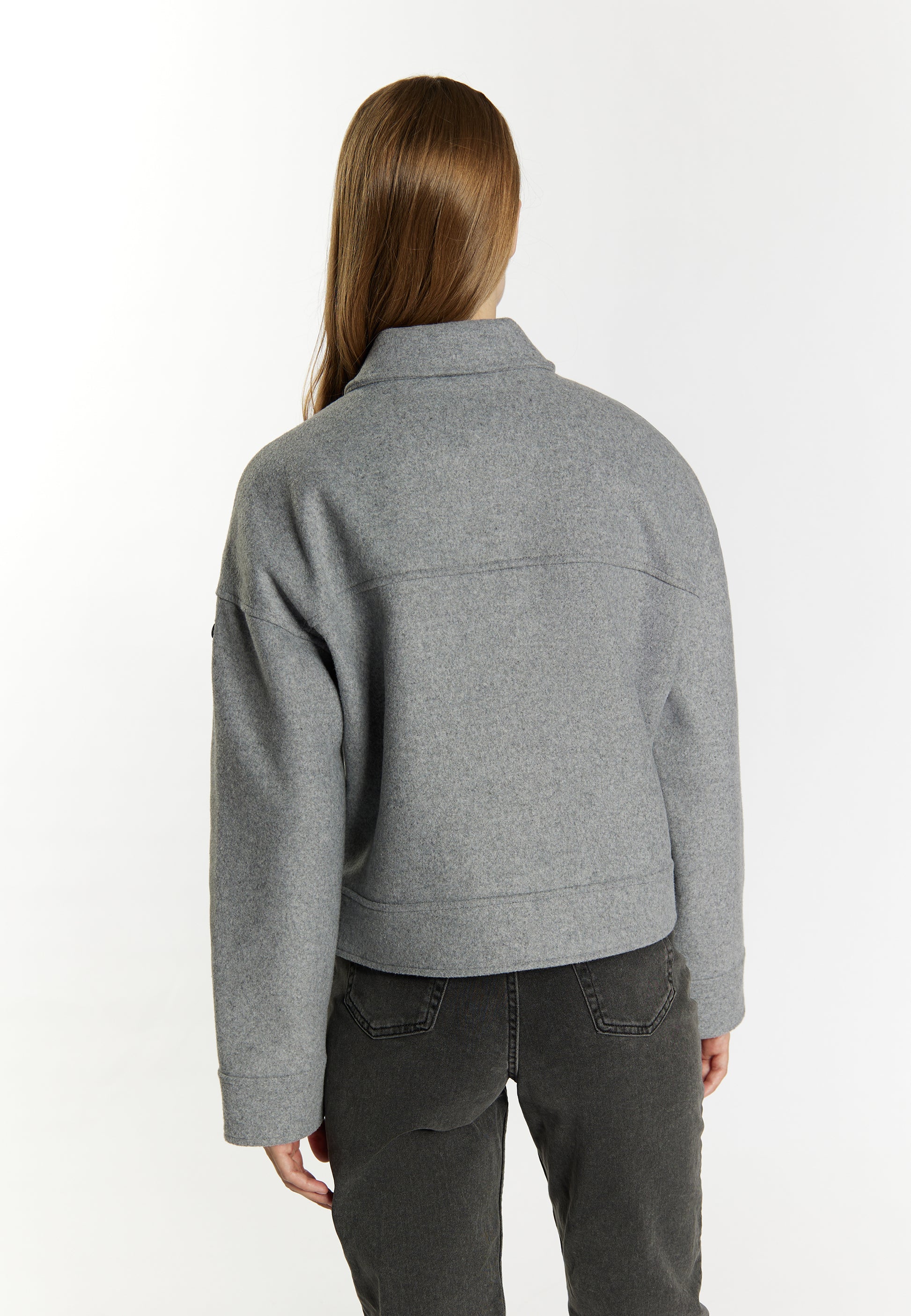 DreiMaster Vintage Damen-Übergangsjacke aus Wollgemisch