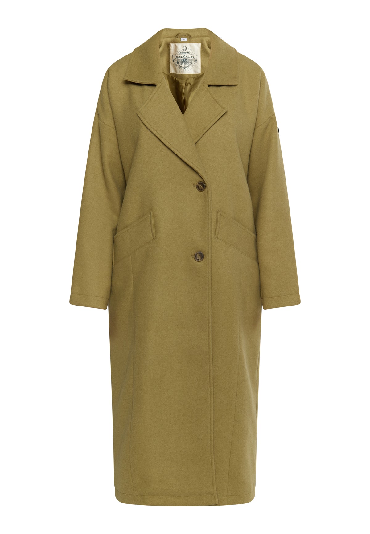 DreiMaster Vintage Women's Übergangsmantel aus Wollgemisch