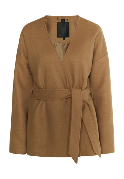 DreiMaster Klassik Women's Übergangsjacke aus Wollgemisch
