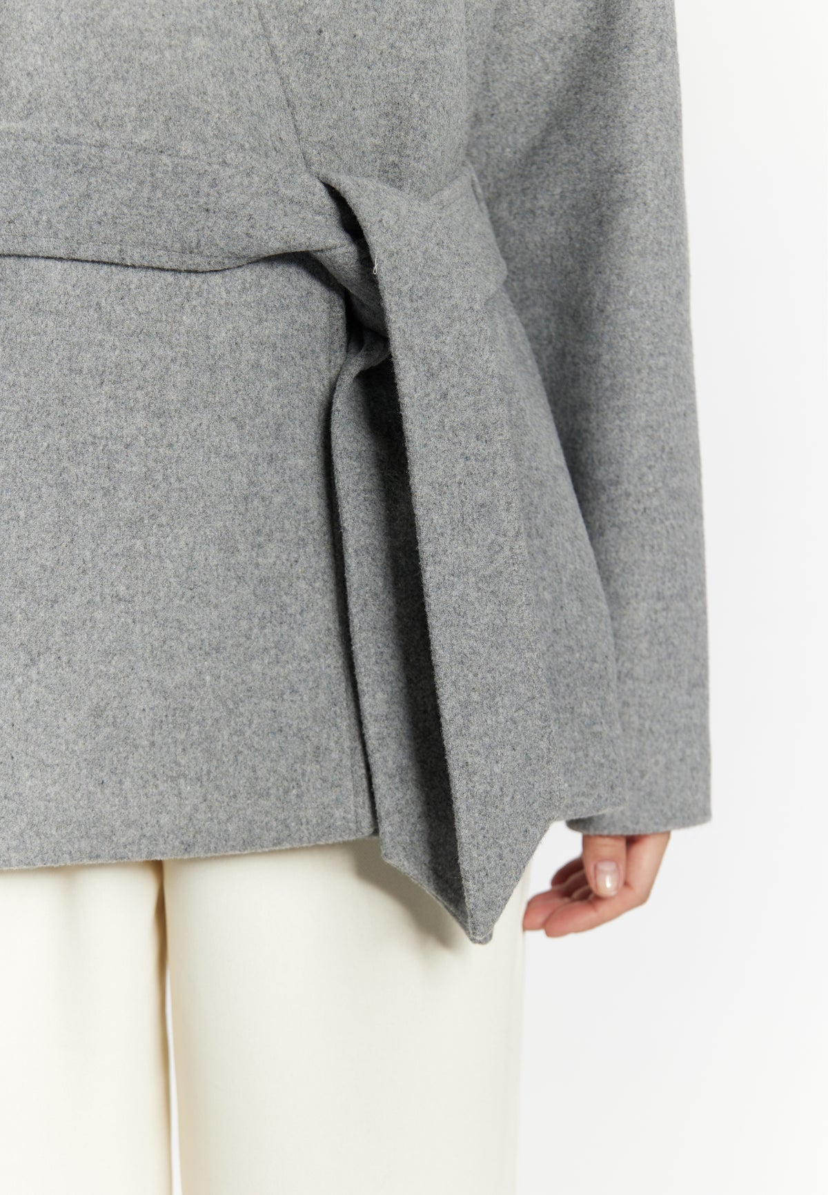 DreiMaster Klassik Women's Übergangsjacke aus Wollgemisch acalmar