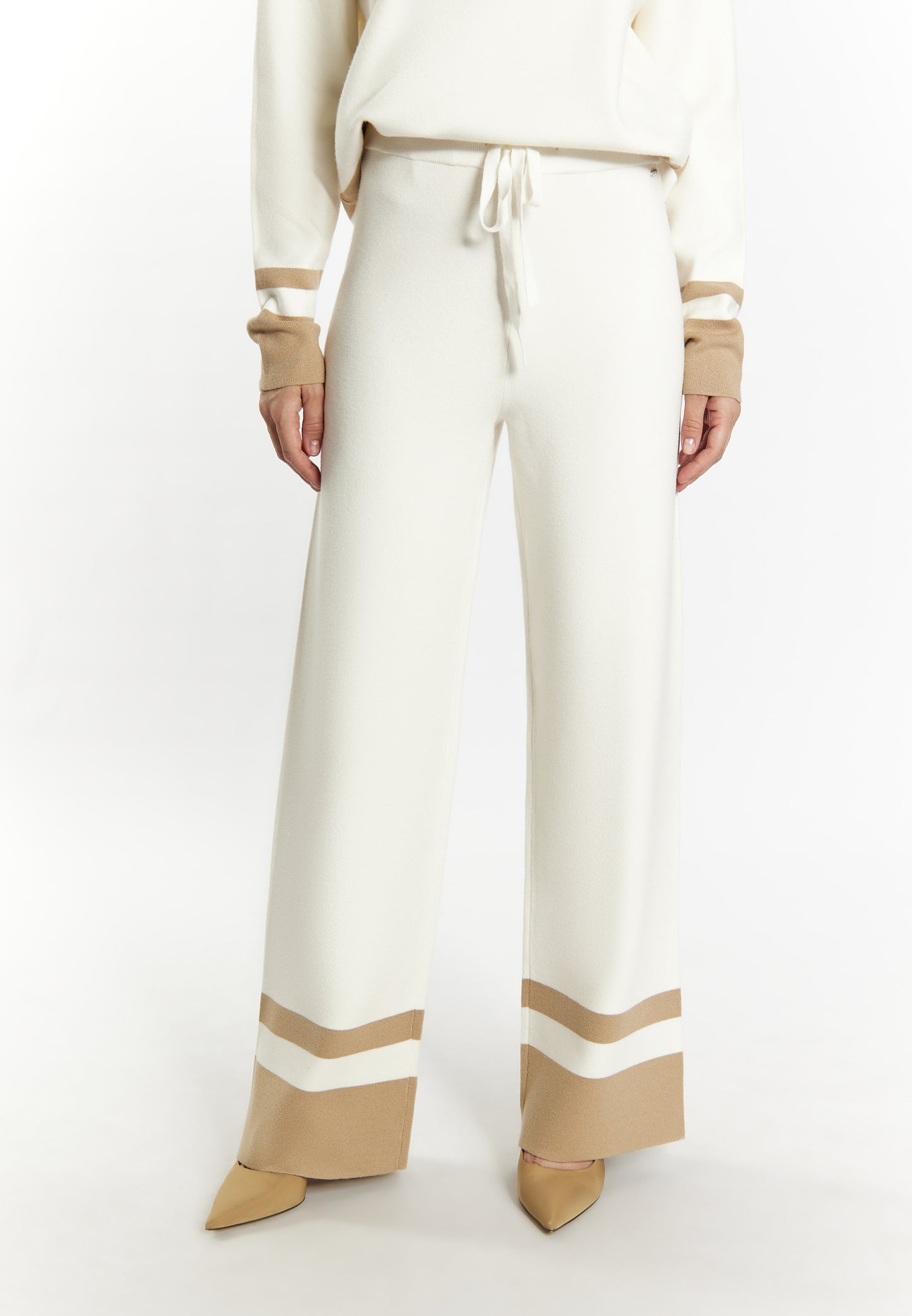 DreiMaster Klassik damskie dzianinowe spodnie