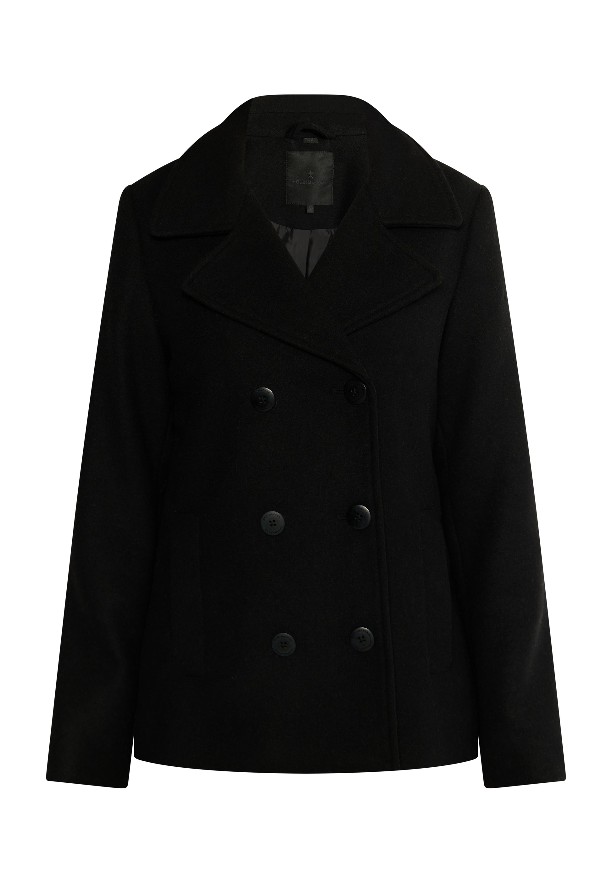 DreiMaster Klassik Women's Wool Blend Pea Coat DreiMaster Klassik