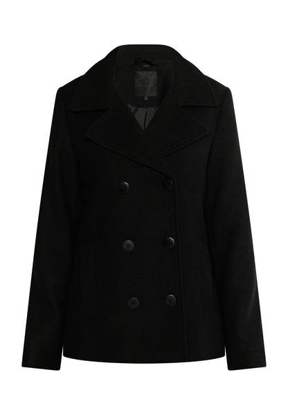 DreiMaster Klassik Women's Wool Blend Pea Coat DreiMaster Klassik