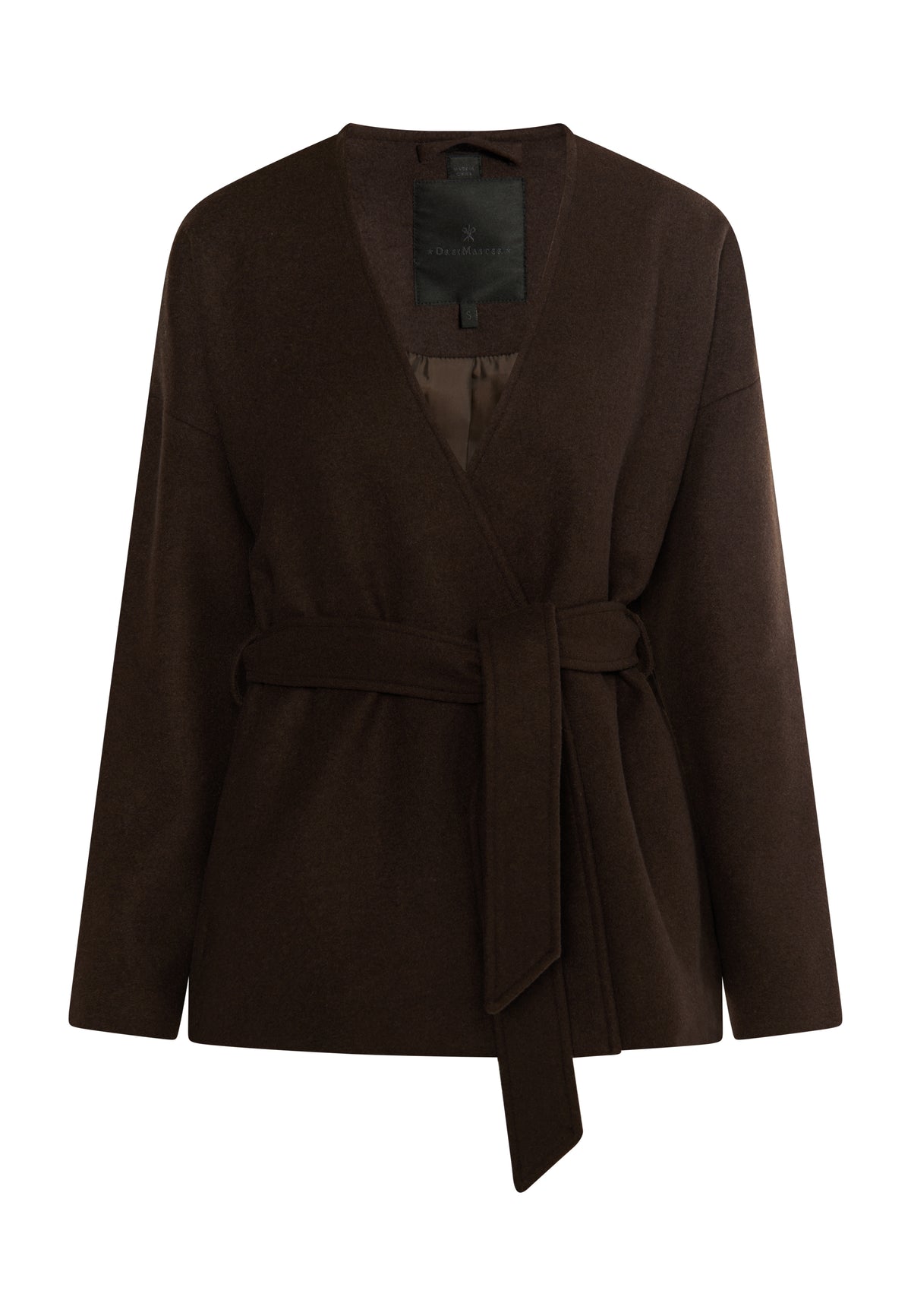 DreiMaster Klassik Women's Übergangsjacke aus Wollgemisch