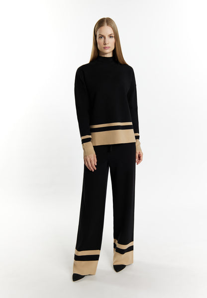 DreiMaster Klassik damskie dzianinowe spodnie