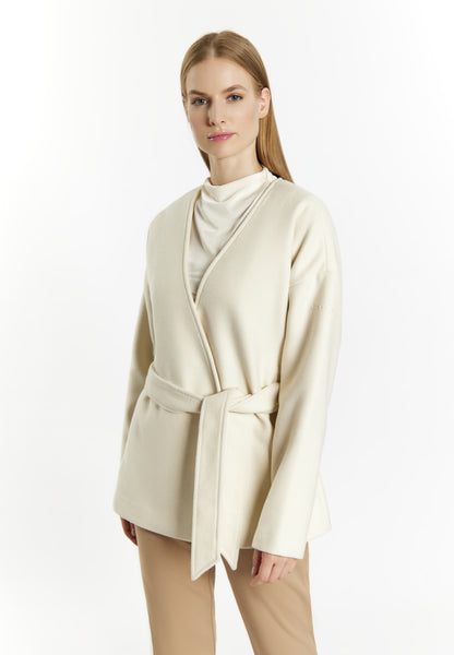 Dreimaster Klassik Women's Transitional Jacket Made From A Wool Blend Dreimaster Klassik