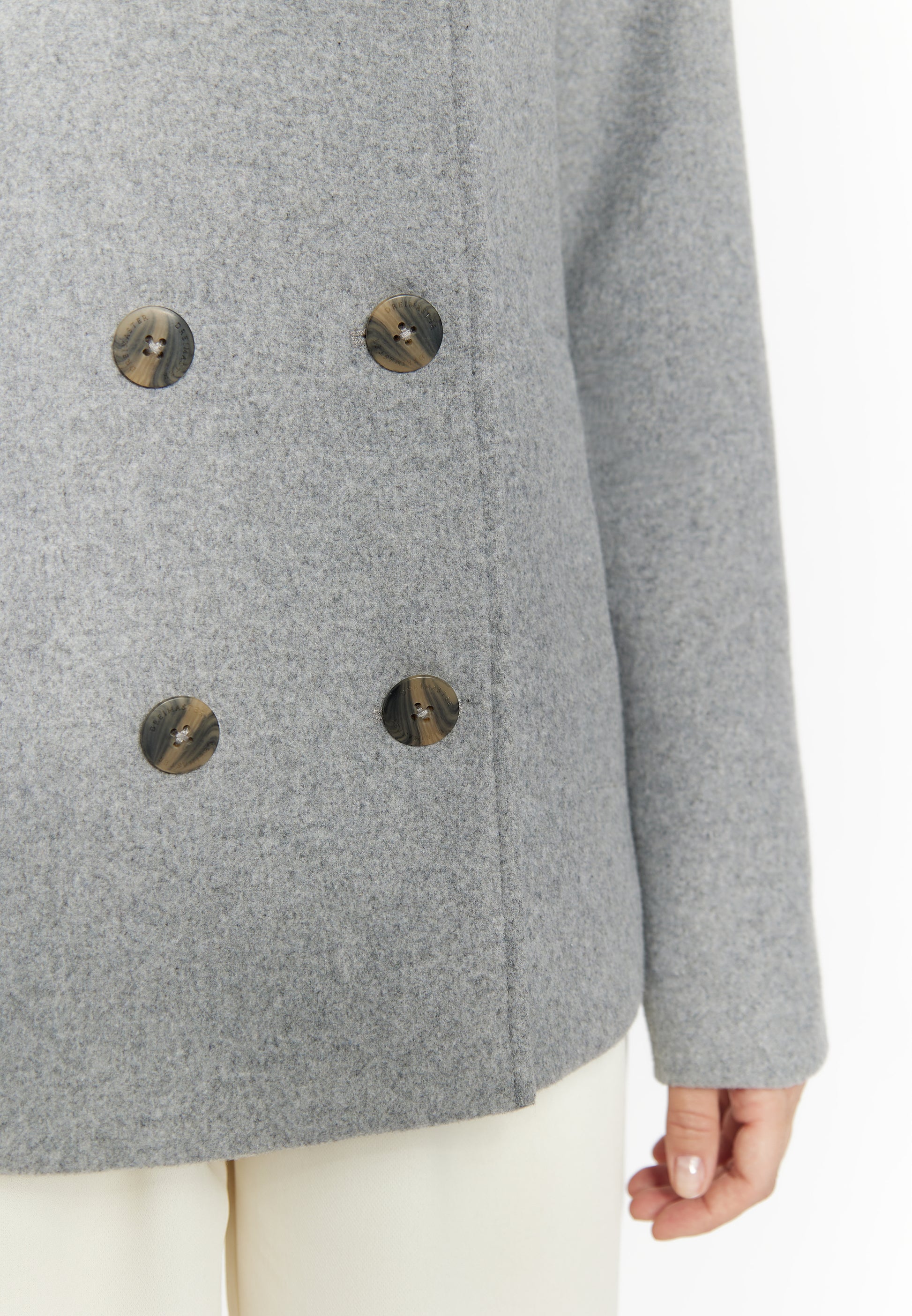 DreiMaster Klassik Women's Transitional Jacket Made From A Wool Blend DreiMaster Klassik