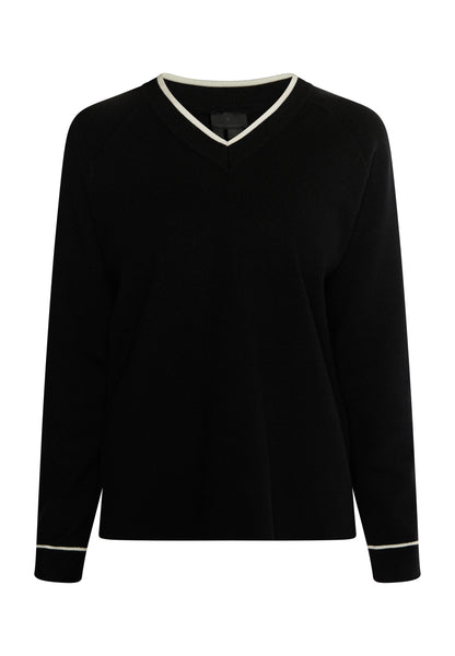 Dreimaster klassischer Damen-Strickpullover