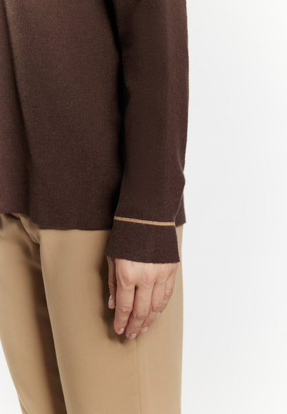 DreiMaster Klassik Damen-Strickpullover Acalmar