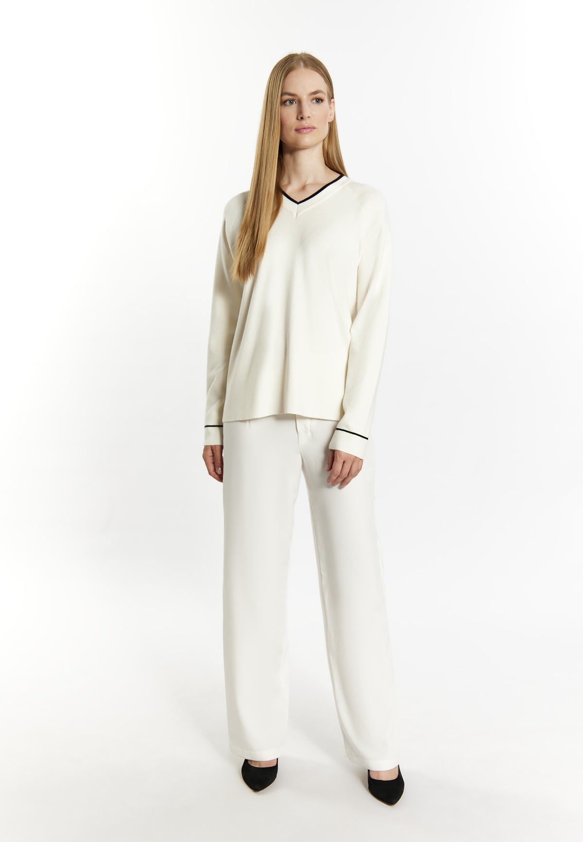 DreiMaster Klassik Damen-Strickpullover Acalmar