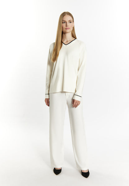 DreiMaster Klassik Damen-Strickpullover Acalmar