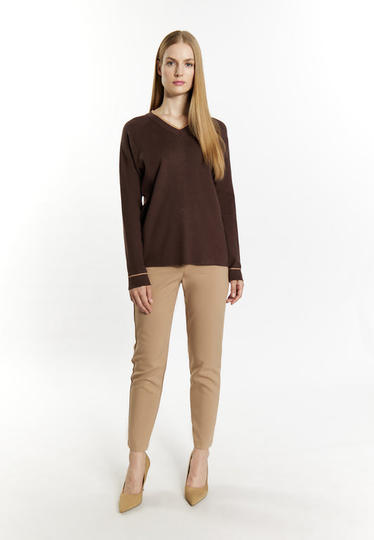 DreiMaster Klassik Damen-Strickpullover Acalmar