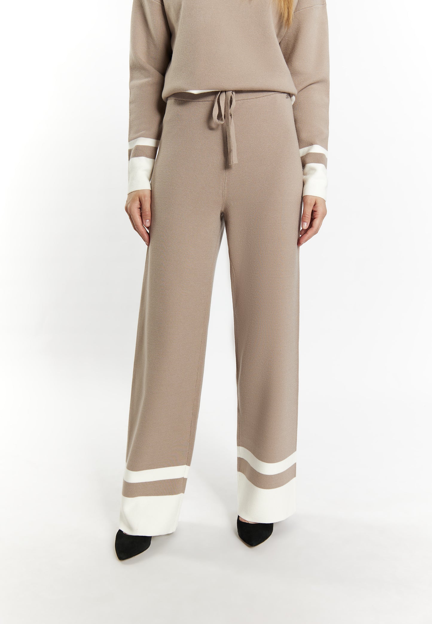 DreiMaster Klassik damskie dzianinowe spodnie