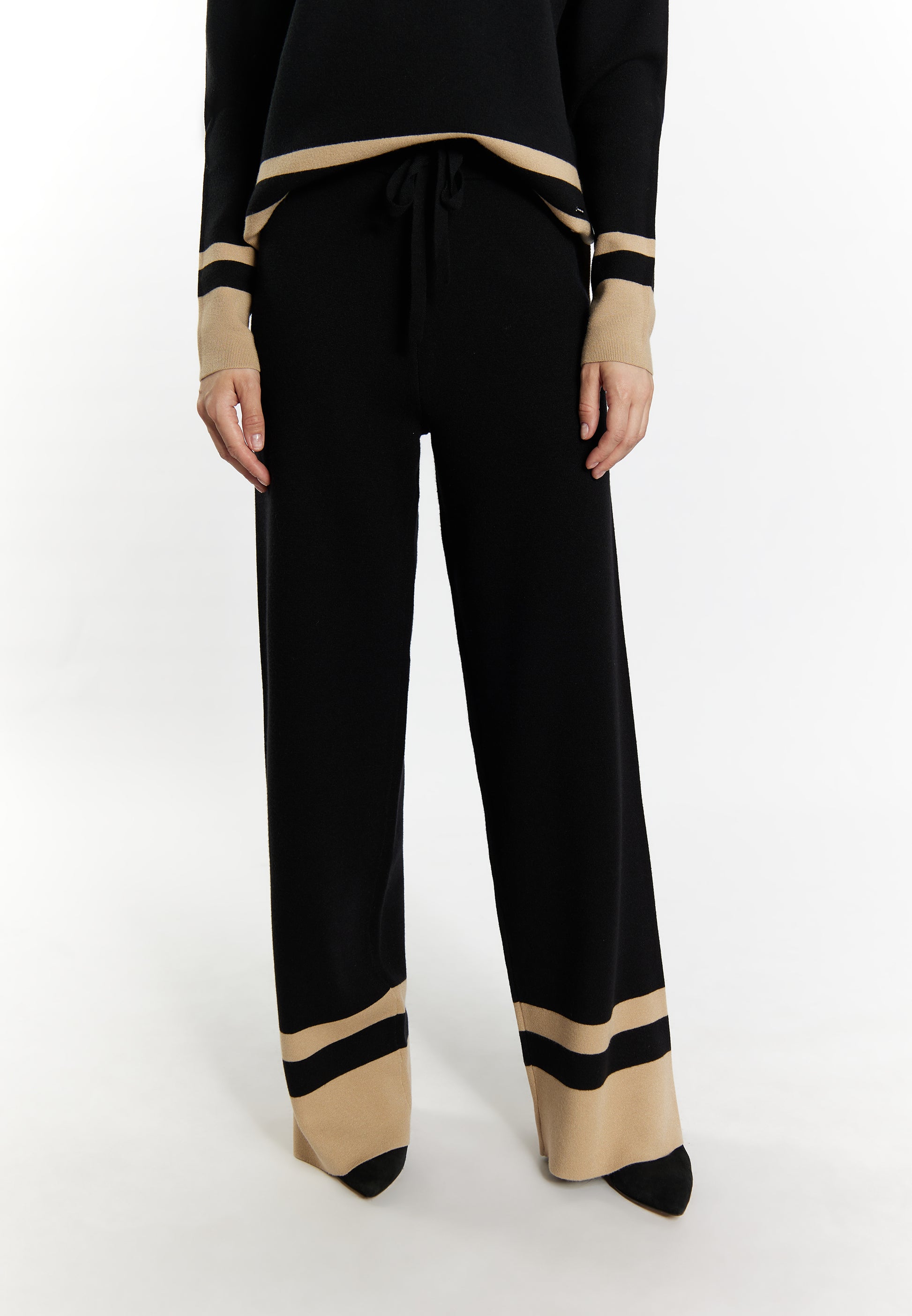 DreiMaster Klassik damskie dzianinowe spodnie